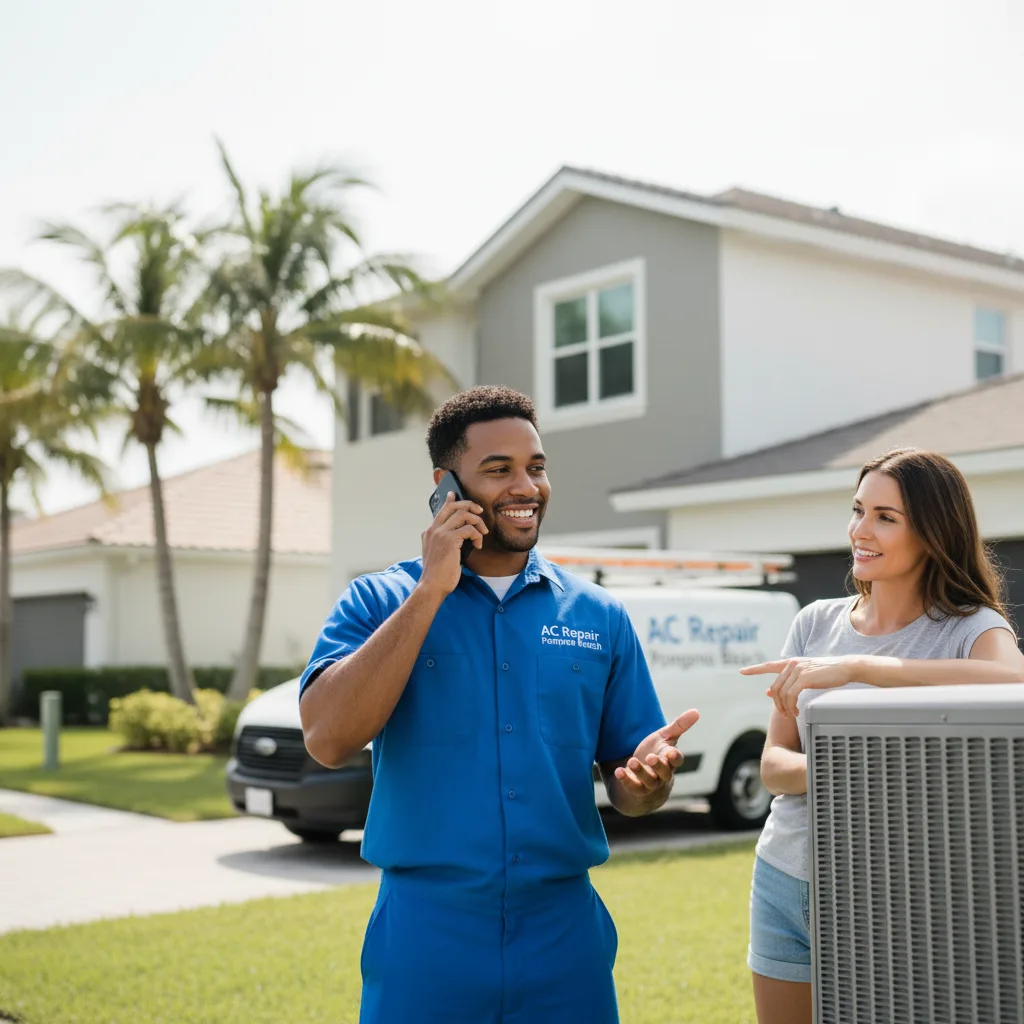 AC Repair Pompano Beach customer support in Ambridge